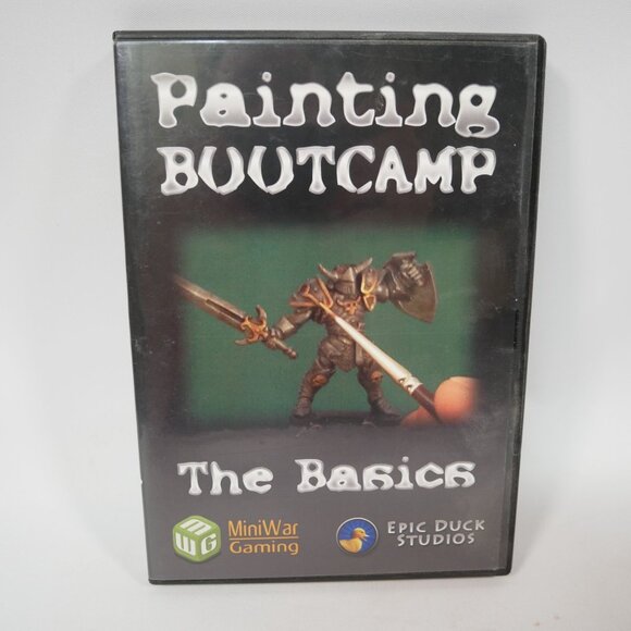 MiniWarGaming Painting Bootcamp & Red Power Armour How-To DVDs set of 2 TESTED - Picture 2 of 7
